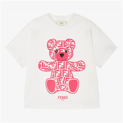 fendi roma t shirt bear|fendi t shirt i offer.